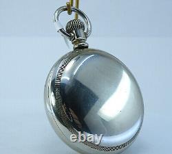 Hamilton RR Private Lee Bros Gold Flashed Gr 940 Mod 1 POCKET WATCH 18s 21j RUNS