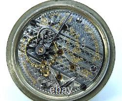 Hamilton RR Private Lee Bros Gold Flashed Gr 940 Mod 1 POCKET WATCH 18s 21j RUNS