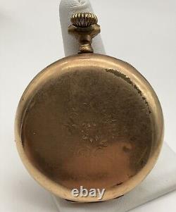 Hamilton Railroad 21j 992 Double Roller Gold Filled Pocket Watch