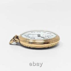 Hamilton Railroad 992B Model 5 21J 16S 10K GF Pocket Watch (Runs)