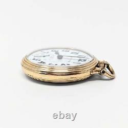 Hamilton Railroad 992B Model 5 21J 16S 10K GF Pocket Watch (Runs)