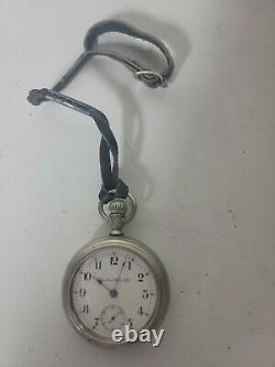 Hamilton Railroad Grade Antique Pocket Watches With Strap Working Running