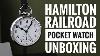 Hamilton Railroad Pocket Watch Ltd Ed Unboxing