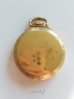 Hamilton Railway Special 992B 16s 21j Pocket Watch 10k Gold Filled Case RUNS