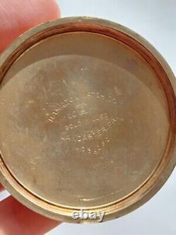 Hamilton Railway Special 992B 16s 21j Pocket Watch 10k Gold Filled Case RUNS