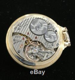 Hamilton Railway Special 992B 21 Jewel Gold Filled 16 Size Pocket Watch