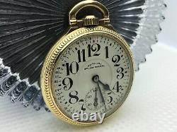 Hamilton Railway Special 992B 21Jewel Pocket Watch 16 Size in 10K GF Case c1951