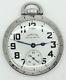 Hamilton Railway Special 992b Pocket Watch-serviced-stainless Case-vintage 1952