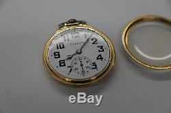 Hamilton Railway Special 992B Rail Road Pocket Watch 10k Gold Filled 21 Jewels