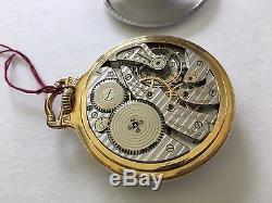 Hamilton Railway Special Pocket Watch 950b In A Gorgeous Two Tone Case