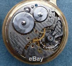Hamilton Railway Special Pocket Watch 992B 16s 1947