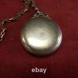 Hamilton Railway Special Pocket Watch Working 21 Jewel 992B 10k Gold Filled