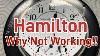 Hamilton Salesman Case Pocket Watch Diagnosis