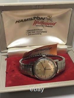 Hamilton Stainless Steel Watch, Original Box
