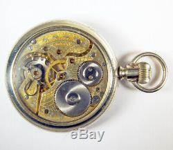 Hamilton Supra 17j 16s Rare Fancy 2-tone Damaskeen Pocket Watch