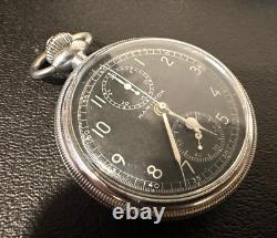 Hamilton US Military Chronograph Pocket Watch Model 23, circa 1942