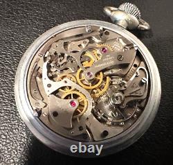 Hamilton US Military Chronograph Pocket Watch Model 23, circa 1942