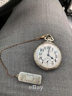 Hamilton Vintage Railroad Pocket Watch 992 Mint Condition