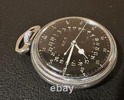 Hamilton WW2 4992B Military 22 Jewels Pocket Watch 1941