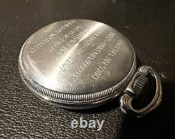 Hamilton WW2 4992B Military Navigation Pocket Watch 22jewels 1941