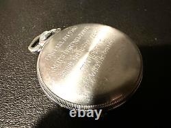 Hamilton WW2 4992B Military Navigation Pocket Watch 22jewels 1941