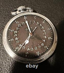 Hamilton WW2 4992B Military Navigation Pocket Watch 22jewels 1941