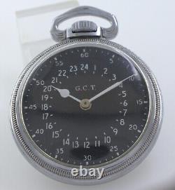 Hamilton WW2 Grade 4992B Master Navigation Military Pocket Watch