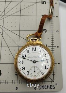 Hamilton Watch Co. 21 Jewels Rail Road RR grade 940 Gold Tone Pocket Watch