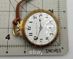 Hamilton Watch Co. 21 Jewels Rail Road RR grade 940 Gold Tone Pocket Watch