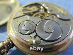 Hamilton Watch Co, Lancaster PA 1911 Railroad pocket watch, 17 jewels, with nice