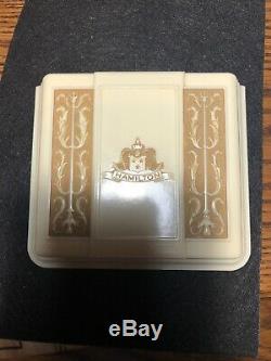 Hamilton grade 921 14k Solid Gold Pocket Watch with Original Box Looks New