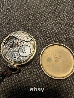 Hamilton pocket watch 21 jewels 992