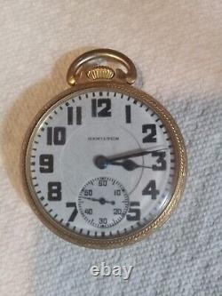 Hamilton pocket watch 992