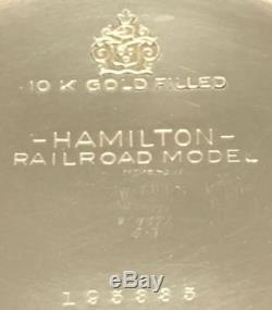 Hamilton pocket watch 992 True Railroad Watch with 24 hour dial