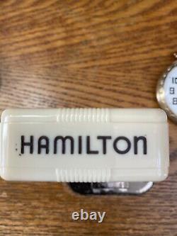 Hamilton pocket watch 992B Ivory Box