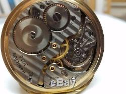 Hamilton pocket watch 992b Railway Special 10k gold plated. SPECIAL EDITION