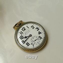 Hamiton Railway Special 21 Jewel 16 Size 992B Railraod Grade 2-Tone Pocket Watch