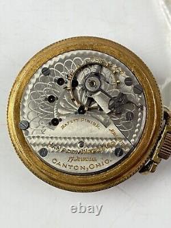 Hampden 17J Pocket Watch Illinois Watch Case -192