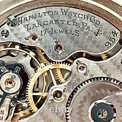 Hard 2 Find 1947 Hamilton 16S 17J Grade 954 Marriage Wrist Pocket Watch Accurate