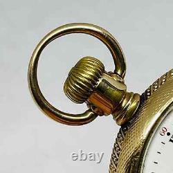 Hard 2 Find Private Label 1899 Hamilton 16S 16J Grade 976 Pocket Watch Runs