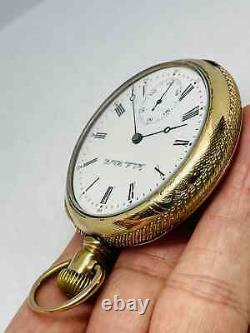 Hard 2 Find Private Label 1899 Hamilton 16S 16J Grade 976 Pocket Watch Runs