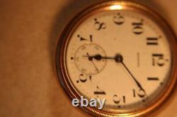 Howard Series 11 Rr Chronometer 21 Jewel Howard Swing Out Case Runs Exc. Plus