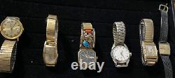 Huge Estate Vintage Watch & Pocket Watch Lot. Omega, Hamilton, Bulova, More+++