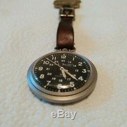 L. L. Bean Hamilton Pocket Watch 1970 Vintage Antique mechanical Hand winding