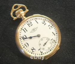 M18 BALL Hamilton 999N 16s 23j Official Standard Railroad Pocket Watch VERY NICE
