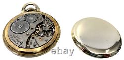 Men's Mint Hamilton 10KGF Lever 992B Railway Special Pocket Watch, Circa 1945