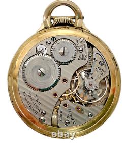 Men's Mint Hamilton 10KGF Lever 992B Railway Special Pocket Watch, Circa 1945