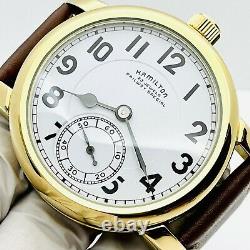 NEAR MINT 1962 Hamilton 950B 16S 23J Salesman Railroad Wrist Pocket Watch Runs