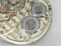 Near Mint State 23j Hamilton 920 High Grade 12s Movement & Enamel Dial, Running