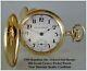 Near Museum Quality Rare Gorgeous 1900 Hamilton 18s Pocket Watch Full Hunter